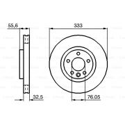 Слика 5 на кочионен диск BOSCH 0 986 479 096