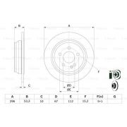 Слика 5 $на Кочионен диск BOSCH 0 986 479 138