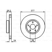 Слика 5 $на Кочионен диск BOSCH 0 986 479 147