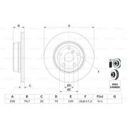 Слика 5 на кочионен диск BOSCH 0 986 479 166