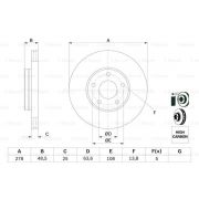 Слика 5 на кочионен диск BOSCH 0 986 479 173