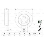 Слика 5 на кочионен диск BOSCH 0 986 479 235