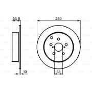 Слика 5 на кочионен диск BOSCH 0 986 479 242