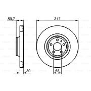 Слика 5 на кочионен диск BOSCH 0 986 479 260