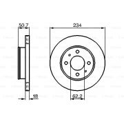 Слика 5 $на Кочионен диск BOSCH 0 986 479 264