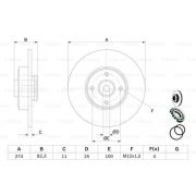 Слика 5 $на Кочионен диск BOSCH 0 986 479 270