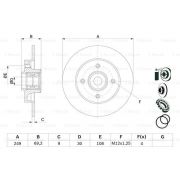 Слика 5 $на Кочионен диск BOSCH 0 986 479 275