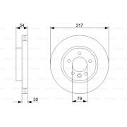 Слика 5 $на Кочионен диск BOSCH 0 986 479 287