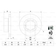 Слика 5 на кочионен диск BOSCH 0 986 479 296