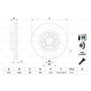 Слика 5 на кочионен диск BOSCH 0 986 479 300