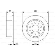 Слика 5 на кочионен диск BOSCH 0 986 479 317