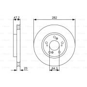 Слика 1 на кочионен диск BOSCH 0 986 479 365