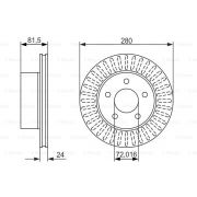 Слика 5 $на Кочионен диск BOSCH 0 986 479 386