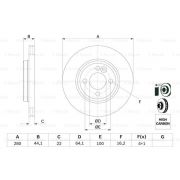 Слика 5 на кочионен диск BOSCH 0 986 479 437