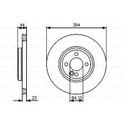 Слика 5 на кочионен диск BOSCH 0 986 479 438