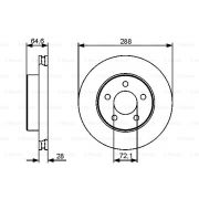 Слика 5 на кочионен диск BOSCH 0 986 479 461