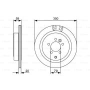 Слика 5 на кочионен диск BOSCH 0 986 479 492