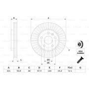 Слика 5 на кочионен диск BOSCH 0 986 479 544