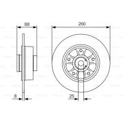 Слика 5 на кочионен диск BOSCH 0 986 479 575