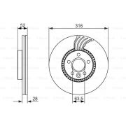 Слика 5 на кочионен диск BOSCH 0 986 479 620