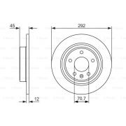 Слика 5 на кочионен диск BOSCH 0 986 479 646