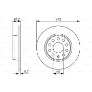 Слика 5 на кочионен диск BOSCH 0 986 479 677