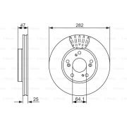 Слика 1 $на Кочионен диск BOSCH 0 986 479 686