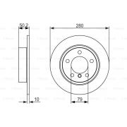 Слика 1 $на Кочионен диск BOSCH 0 986 479 728