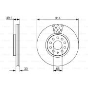 Слика 5 на кочионен диск BOSCH 0 986 479 735