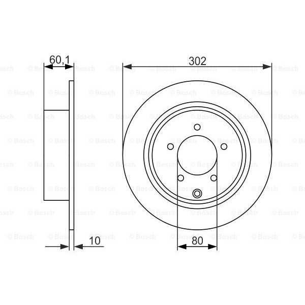 Слика на Кочионен диск BOSCH 0 986 479 746