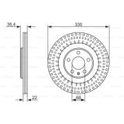 Слика 5 на кочионен диск BOSCH 0 986 479 750