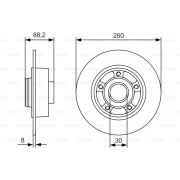 Слика 5 на кочионен диск BOSCH 0 986 479 761