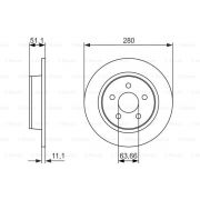 Слика 5 на кочионен диск BOSCH 0 986 479 762