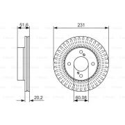 Слика 5 $на Кочионен диск BOSCH 0 986 479 778