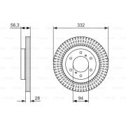 Слика 5 на кочионен диск BOSCH 0 986 479 782