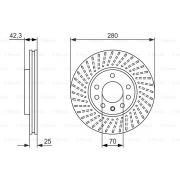 Слика 5 на кочионен диск BOSCH 0 986 479 919