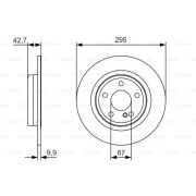 Слика 1 $на Кочионен диск BOSCH 0 986 479 A04