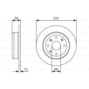 Слика 1 $на Кочионен диск BOSCH 0 986 479 A56