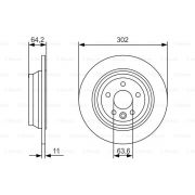 Слика 1 $на Кочионен диск BOSCH 0 986 479 B19