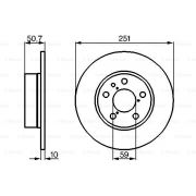 Слика 5 на кочионен диск BOSCH 0 986 479 B31