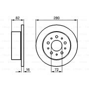 Слика 5 на кочионен диск BOSCH 0 986 479 B63