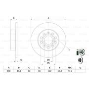 Слика 5 на кочионен диск BOSCH 0 986 479 B78