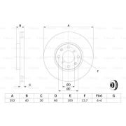 Слика 5 $на Кочионен диск BOSCH 0 986 479 B98