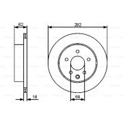 Слика 5 $на Кочионен диск BOSCH 0 986 479 C12