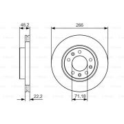 Слика 5 $на Кочионен диск BOSCH 0 986 479 C34