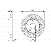 Слика 5 $на Кочионен диск BOSCH 0 986 479 C38