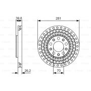 Слика 5 $на Кочионен диск BOSCH 0 986 479 C42