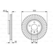 Слика 5 $на Кочионен диск BOSCH 0 986 479 C56