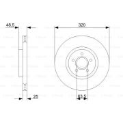 Слика 5 на кочионен диск BOSCH 0 986 479 C75