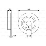 Слика 5 на кочионен диск BOSCH 0 986 479 C92